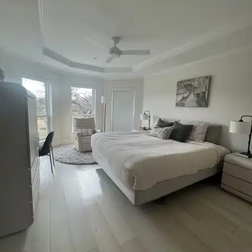 Plano house cleaning company delivering spotless bedrooms by Dallas Sunrise Maids in Plano