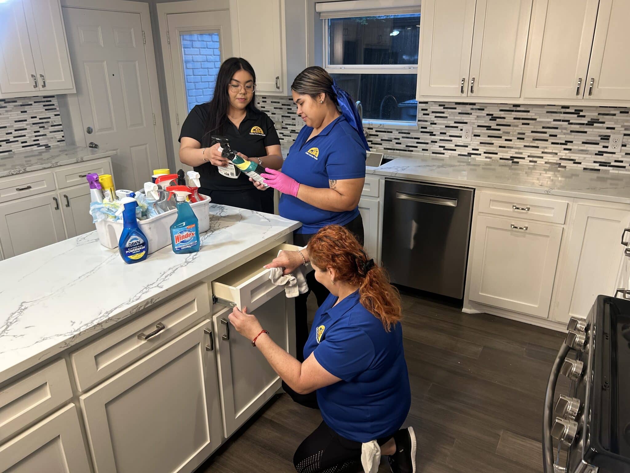 Sandra Moreno of Dallas Sunrise Maids providing residential house cleaning services in Dallas TX